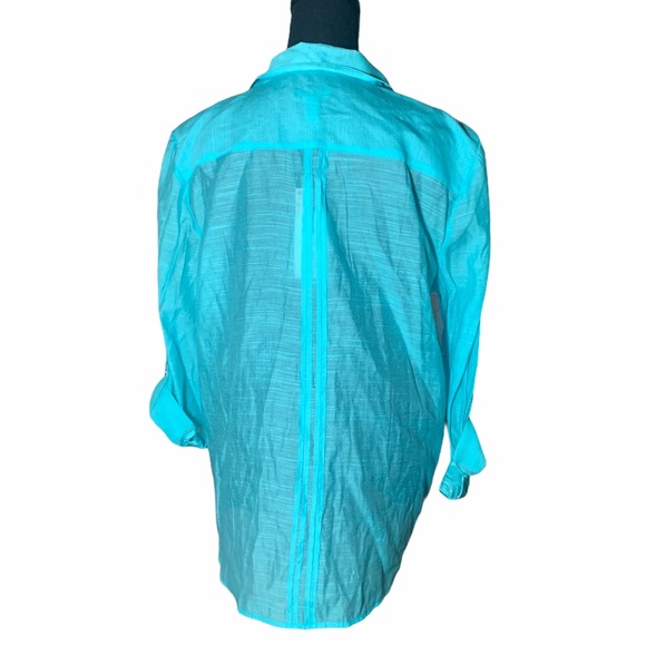 Chico’s Sheer top - Picture 2 of 6